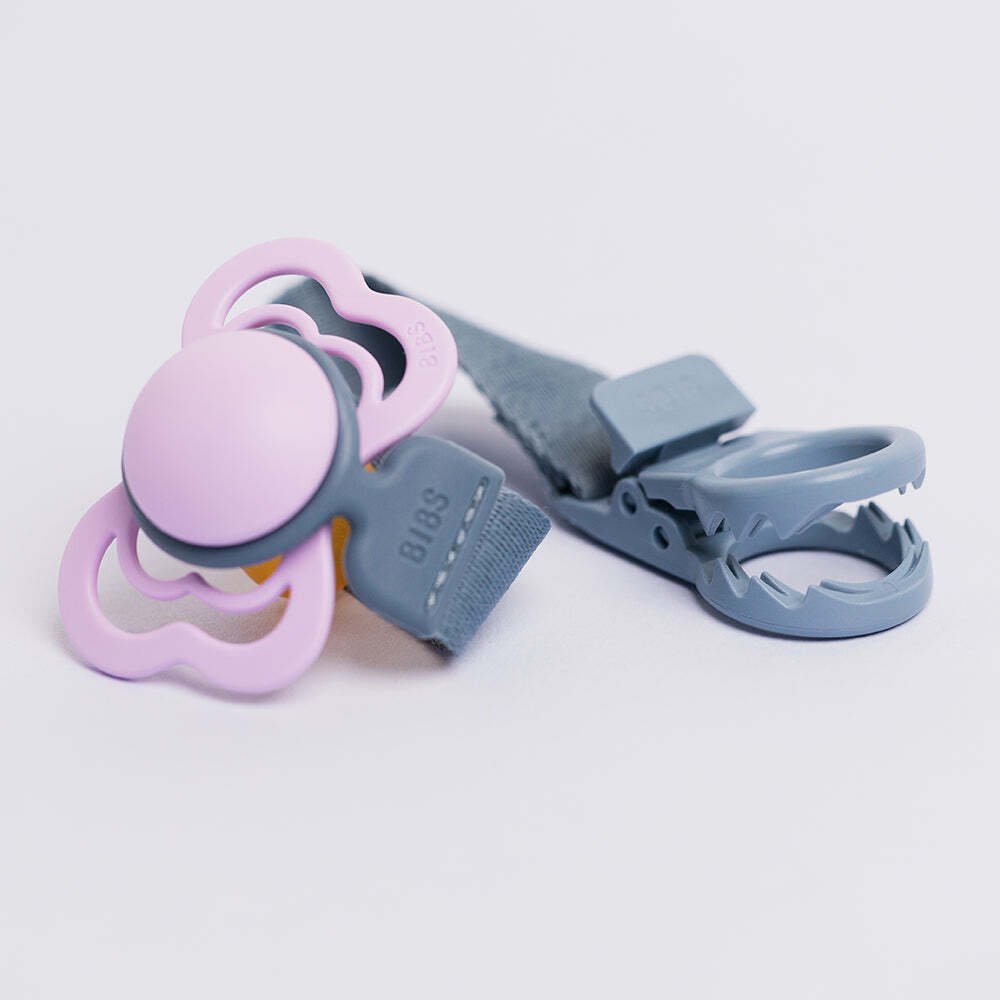 Bibs Pacifier Clip Loop Petrol