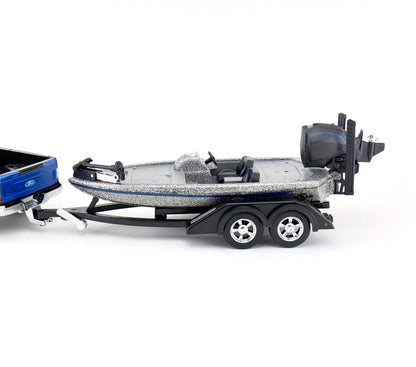Big Country Toys Toys / Play Vehicles Big Country Bass Fishing Set - Silver Metal Flake