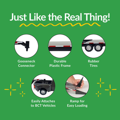 Big Country Toys Play Vehicles Big Country Flatbed Trailer