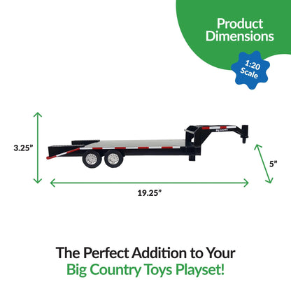 Big Country Toys Play Vehicles Big Country Flatbed Trailer