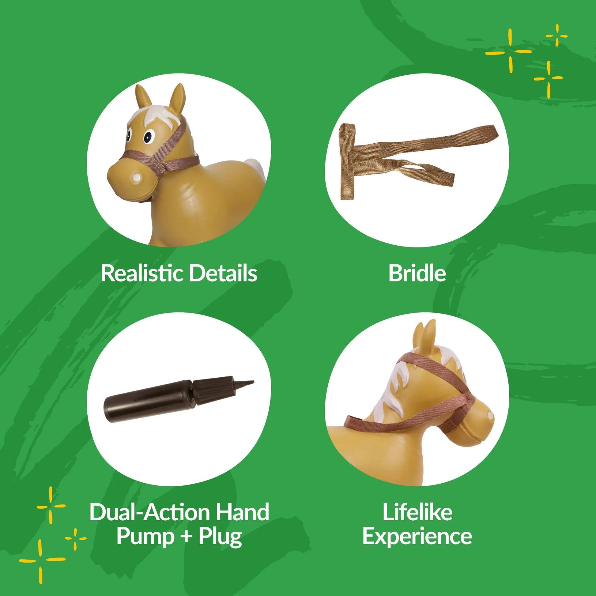 Big Country Toys Lil Bucker Horse