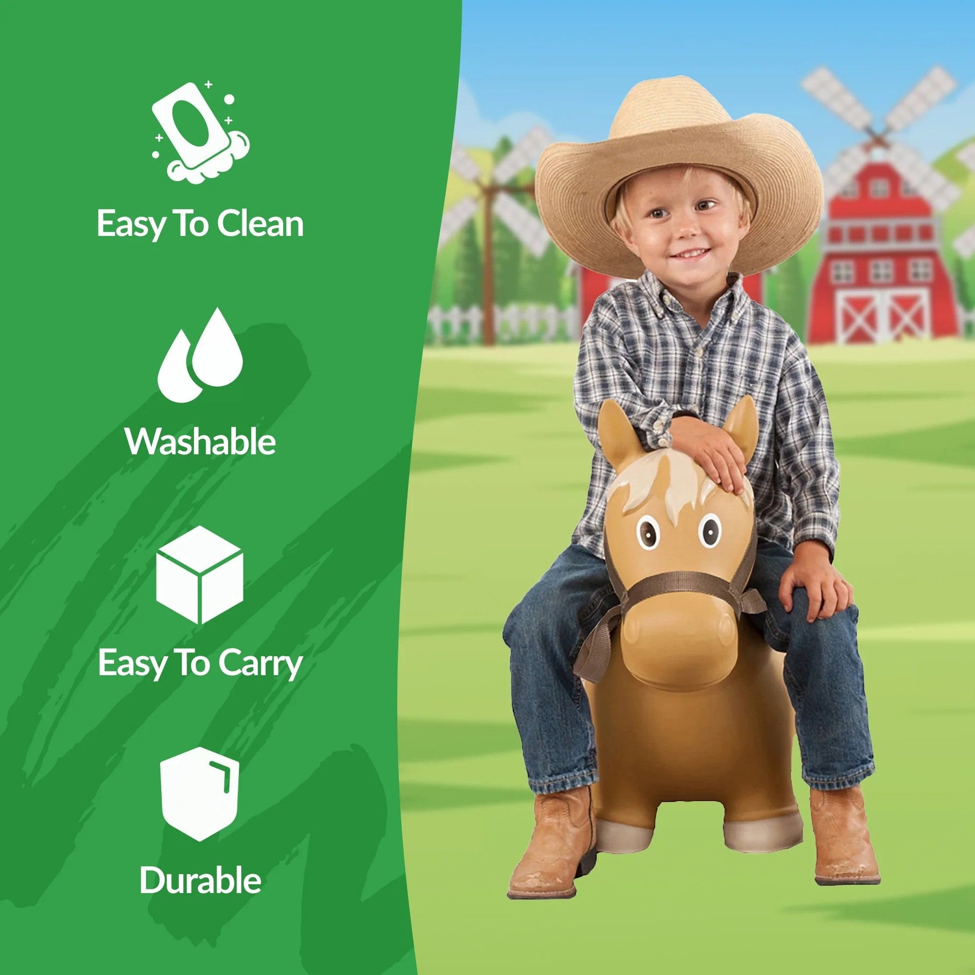 Big Country Toys Lil Bucker Horse