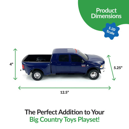 Big Country ToysBig Country Toys Ram 3500 Mega Cab Dually - Navy BlueBabysupermarket