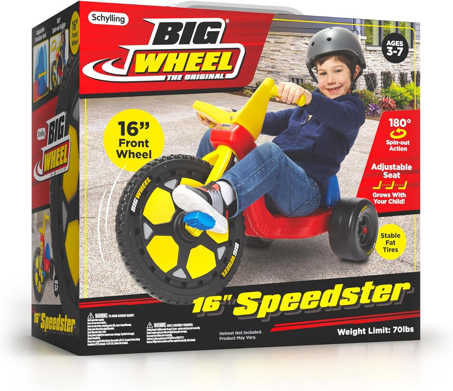 Schylling Toys / Riding Toys Big Wheel - Speedster - 16" Original