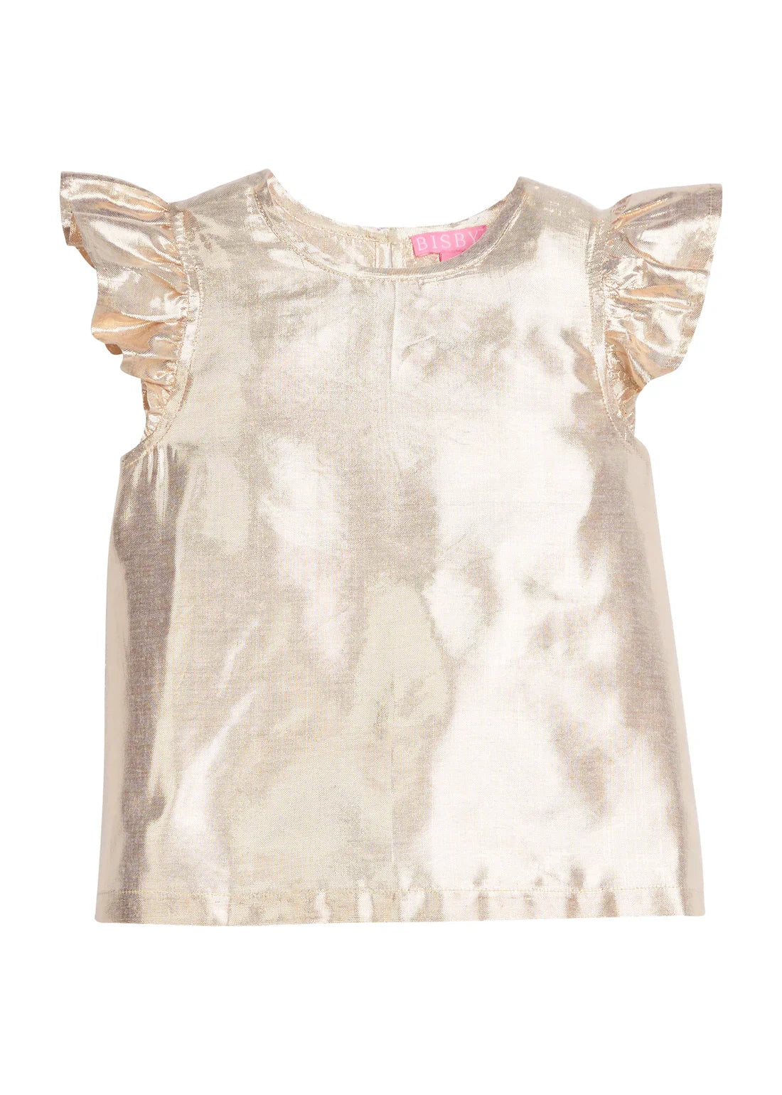 Bisby Girls Apparel / Shirts / Kids Gold / 5 Bisby Girl's Gold Top - Glit