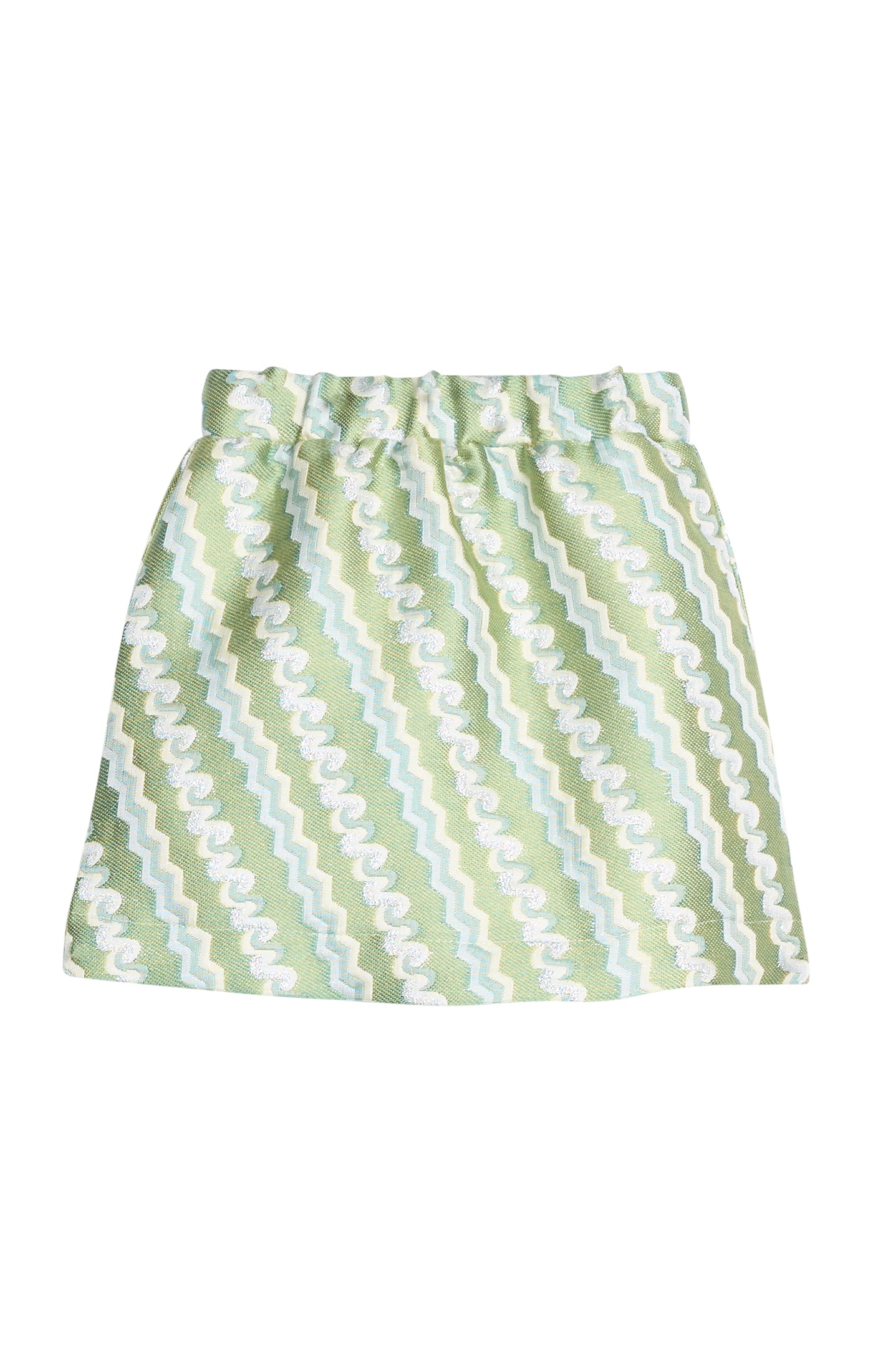 Bisby Girls Apparel / Skirts / Kids Soho Sparkle Jacquard / 5 Bisby Girls A-Line Mini Skirt - Soho Sparkle Jacquard