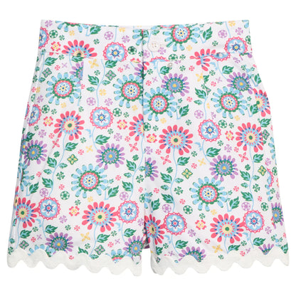 Bisby Girls Shorts Bellavista Blooms / 5 Bisby Girls Ric Rac Short - Bellavista Blooms