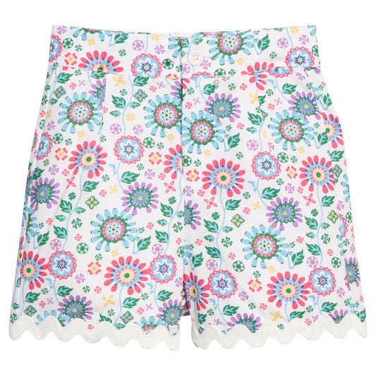 Bisby Girls Shorts Bellavista Blooms / 5 Bisby Girls Ric Rac Short - Bellavista Blooms