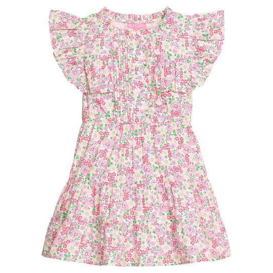 BisbyBisby Girls Rodeo Dress - Pink Bloomsbury BlossomsBabysupermarket