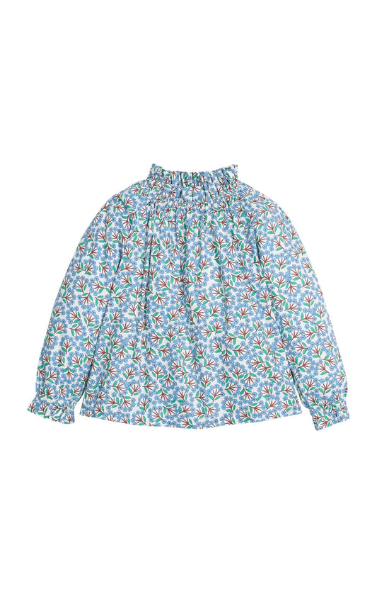 Bisby Girls Apparel / Shirts / Kids Peacock / 5 Bisby Girls Tory Top - Bluebell Blooms