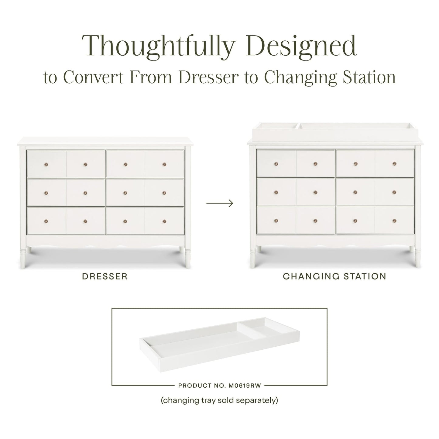 NamesakeNamesake Liberty 6-Drawer DresserBabysupermarket