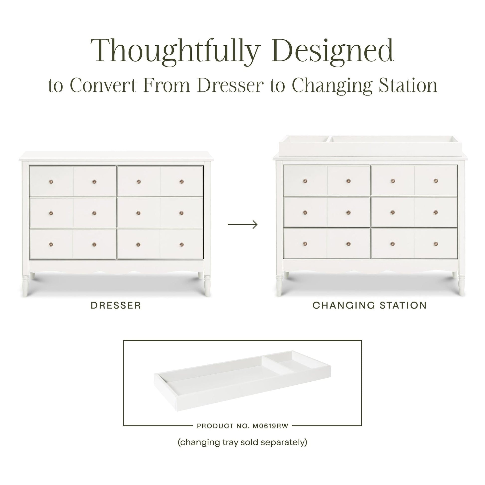 NamesakeNamesake Liberty 6-Drawer DresserBabysupermarket