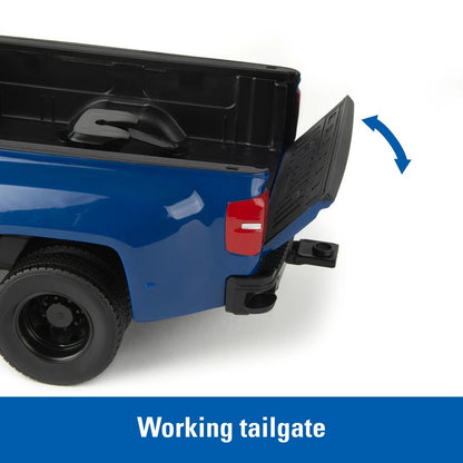 Tomy Big Farm Chevy Pick Up w/Trailer & Hay Bales