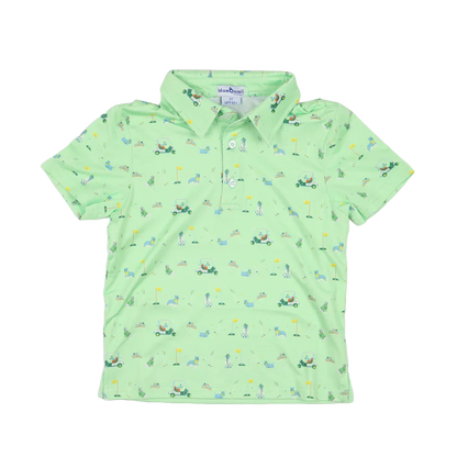 Blue Quail Clothing Co. Dogwood / 2 Toddler BlueQuail Boys Performance Polo Shirt - Dogwood