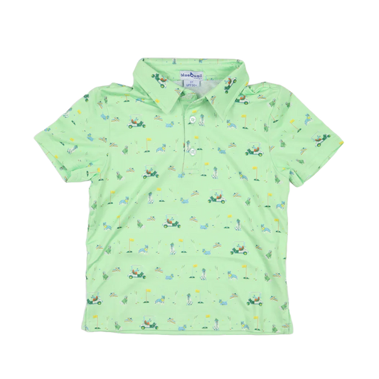 Blue Quail Clothing Co. Dogwood / 2 Toddler BlueQuail Boys Performance Polo Shirt - Dogwood
