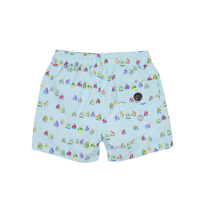 Blue Quail Clothing Co. BlueQuail Boys Swim Trunk - Boat Race