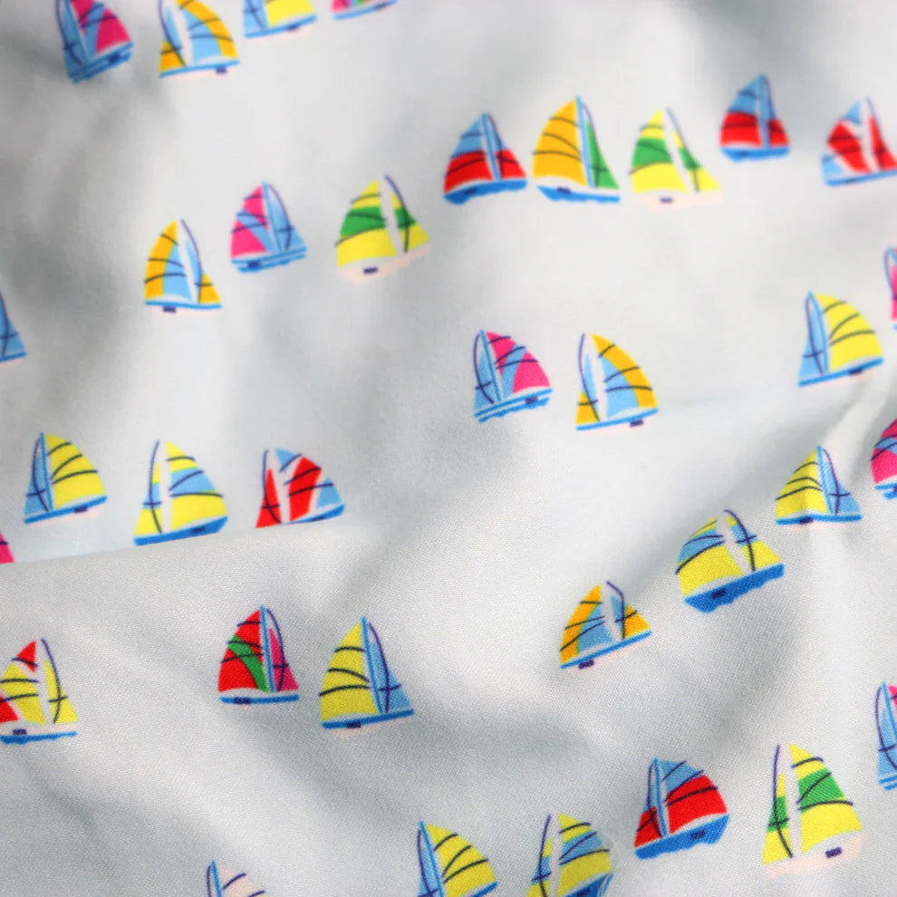 Blue Quail Clothing Co. BlueQuail Boys Swim Trunk - Boat Race