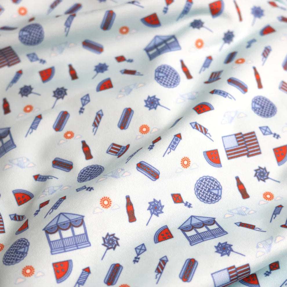 Blue Quail Clothing Co. BlueQuail Boys Swim Trunk - Stars & Stripes