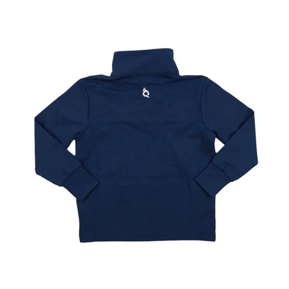 BlueQuail Clothing Co Boys 1/4 Zip Pullover - Navy First Down
