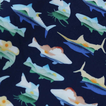 BlueQuail Clothing Co Boys Catch of the Day Long Sleeve Performance Tee