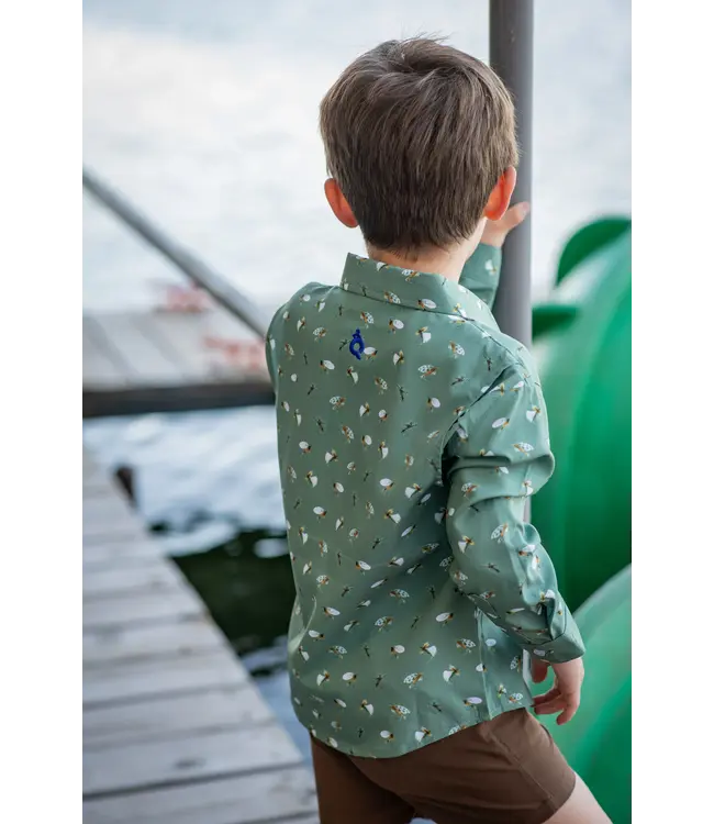 Blue Quail Clothing Co. Boys Shirts BlueQuail Clothing Co Boys Everyday Shirt - Fly Fishing