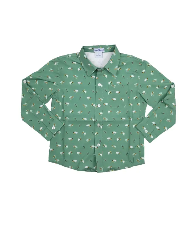 Blue Quail Clothing Co. Boys Shirts Fly Fishing / 2 Toddler BlueQuail Clothing Co Boys Everyday Shirt - Fly Fishing