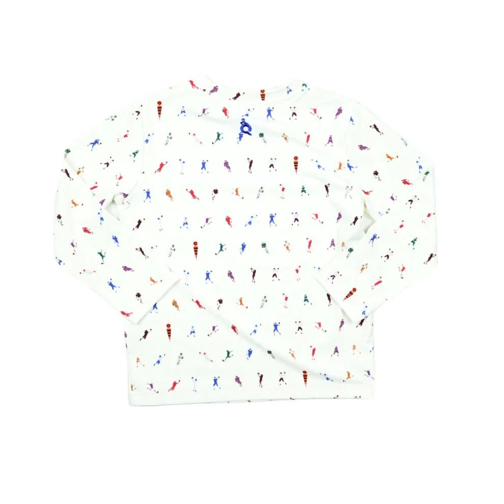 BlueQuail Clothing Co Boys First Down Long Sleeve Performance Tee