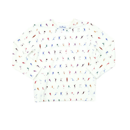 BlueQuail Clothing Co Boys First Down Long Sleeve Performance Tee