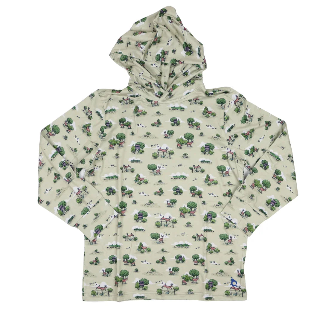Blue Quail Clothing Co. Boys Shirts Opening Day / 2 Toddler BlueQuail Clothing Co Boys Lightweight Performance Hoodie - Opening Day