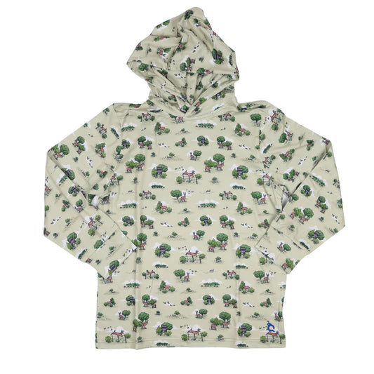 Blue Quail Clothing Co. Boys Shirts Opening Day / 2 Toddler BlueQuail Clothing Co Boys Lightweight Performance Hoodie - Opening Day