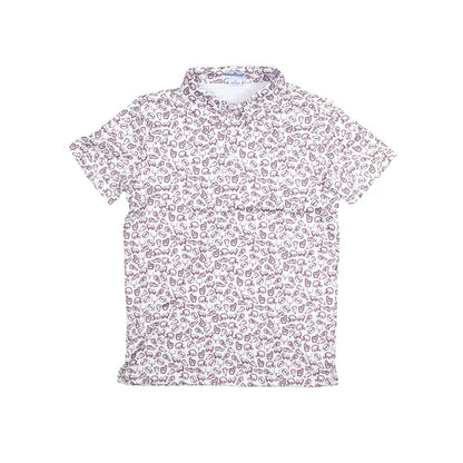 Blue Quail Clothing Co. Boys Shirts Maroon / 2 Toddler BlueQuail Clothing Co Boys Performance Polo Shirt - Kickoff Maroon