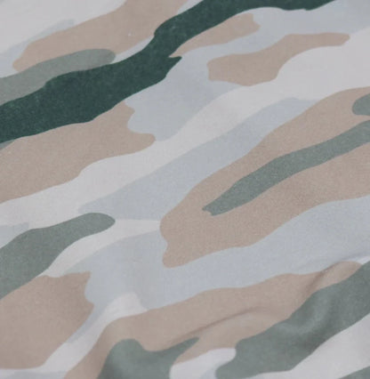 BlueQuail Clothing Co Boys Quilted Vest - Green/Khaki Classic Camo