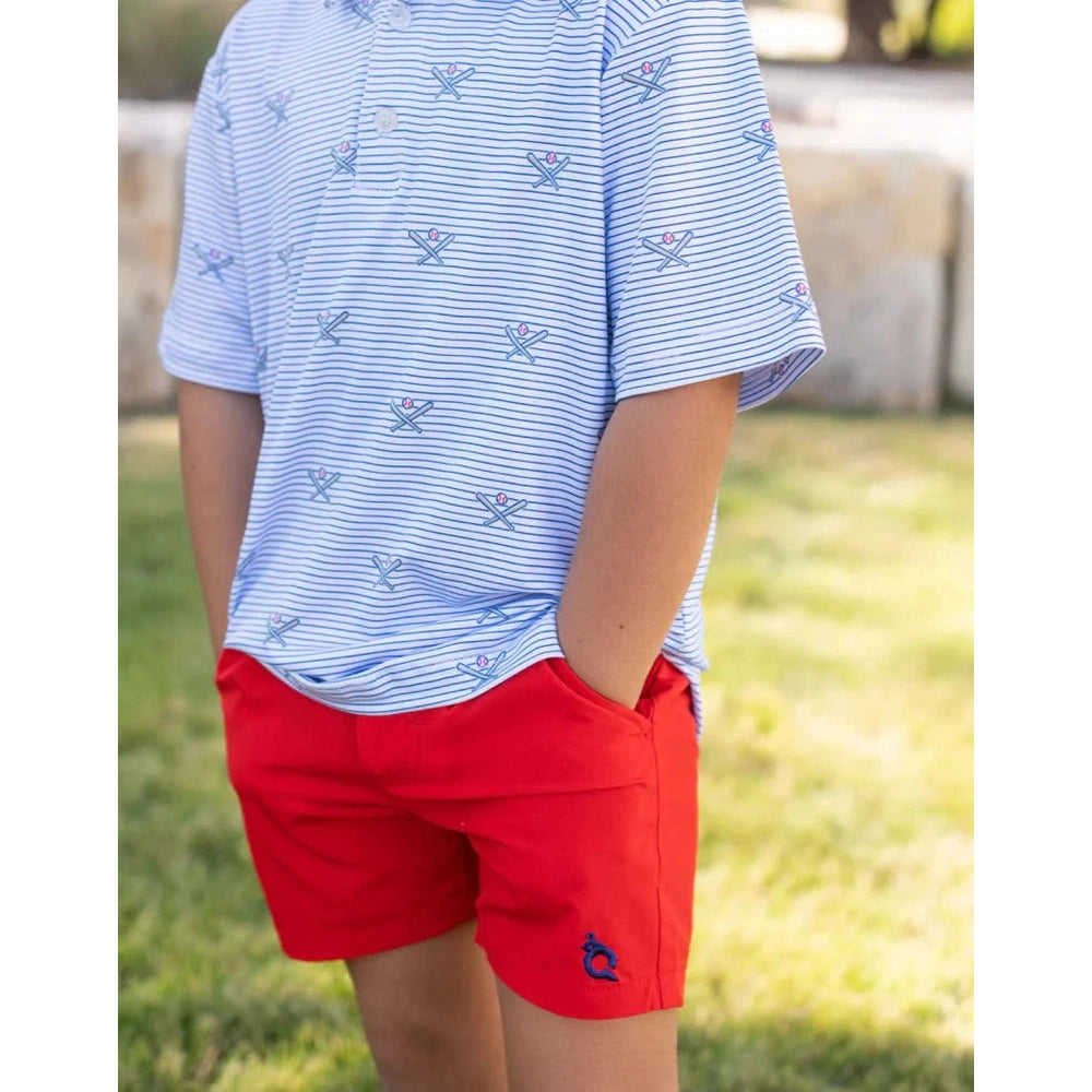 BlueQuail Clothing Co. Boys Shorts - Red