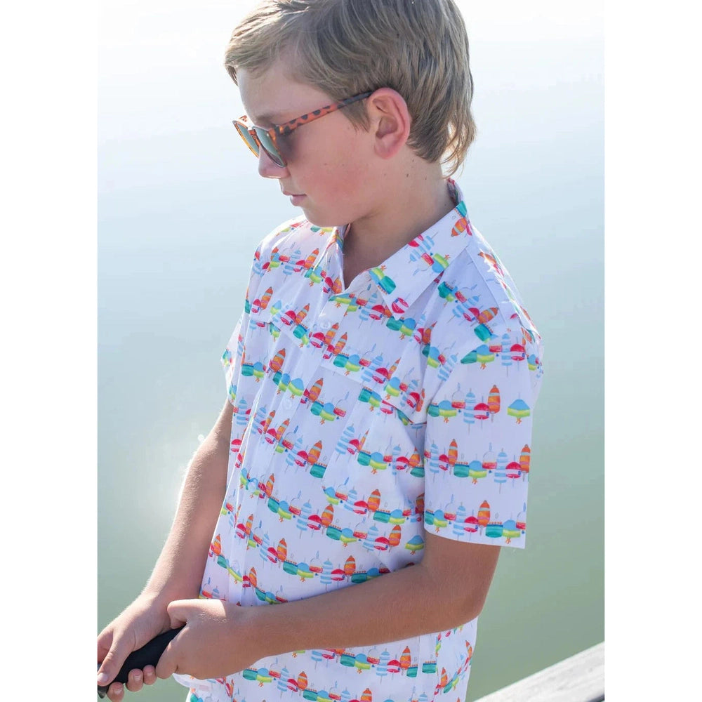 BlueQuail Clothing Co. Buoys Short Sleeve Shirt