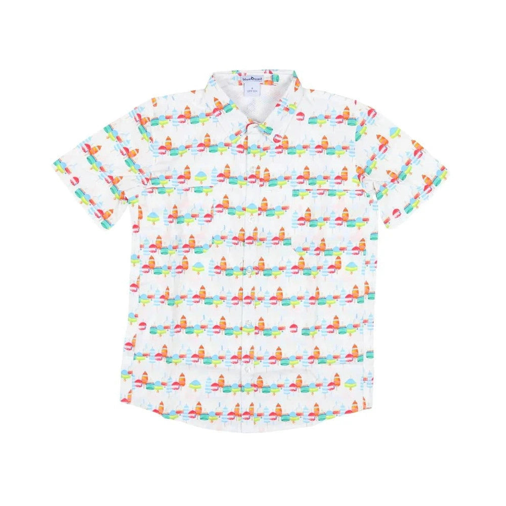 BlueQuail Clothing Co. Buoys Short Sleeve Shirt
