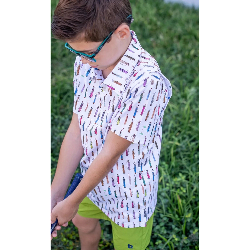 BlueQuail Clothing Co. Golf Bags Short Sleeve Polo