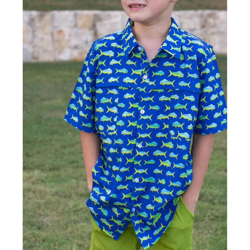 BlueQuail Clothing Co. Mahi Mahi Short Sleeve Shirt