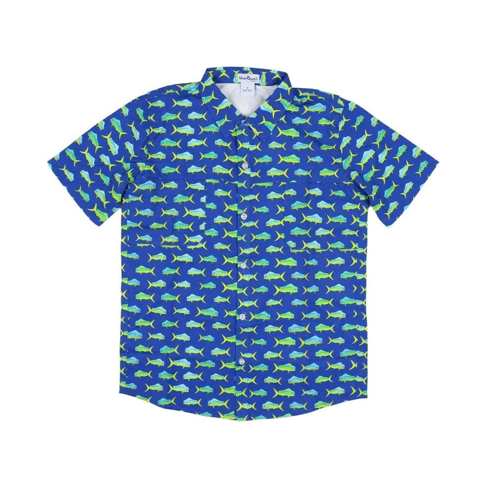 BlueQuail Clothing Co. Mahi Mahi Short Sleeve Shirt