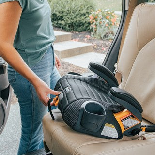 Chicco GoFit ClearTex Plus Backless Booster Car Seat - Static