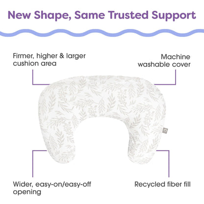Boppy Nursing Pillow Beige Foliage