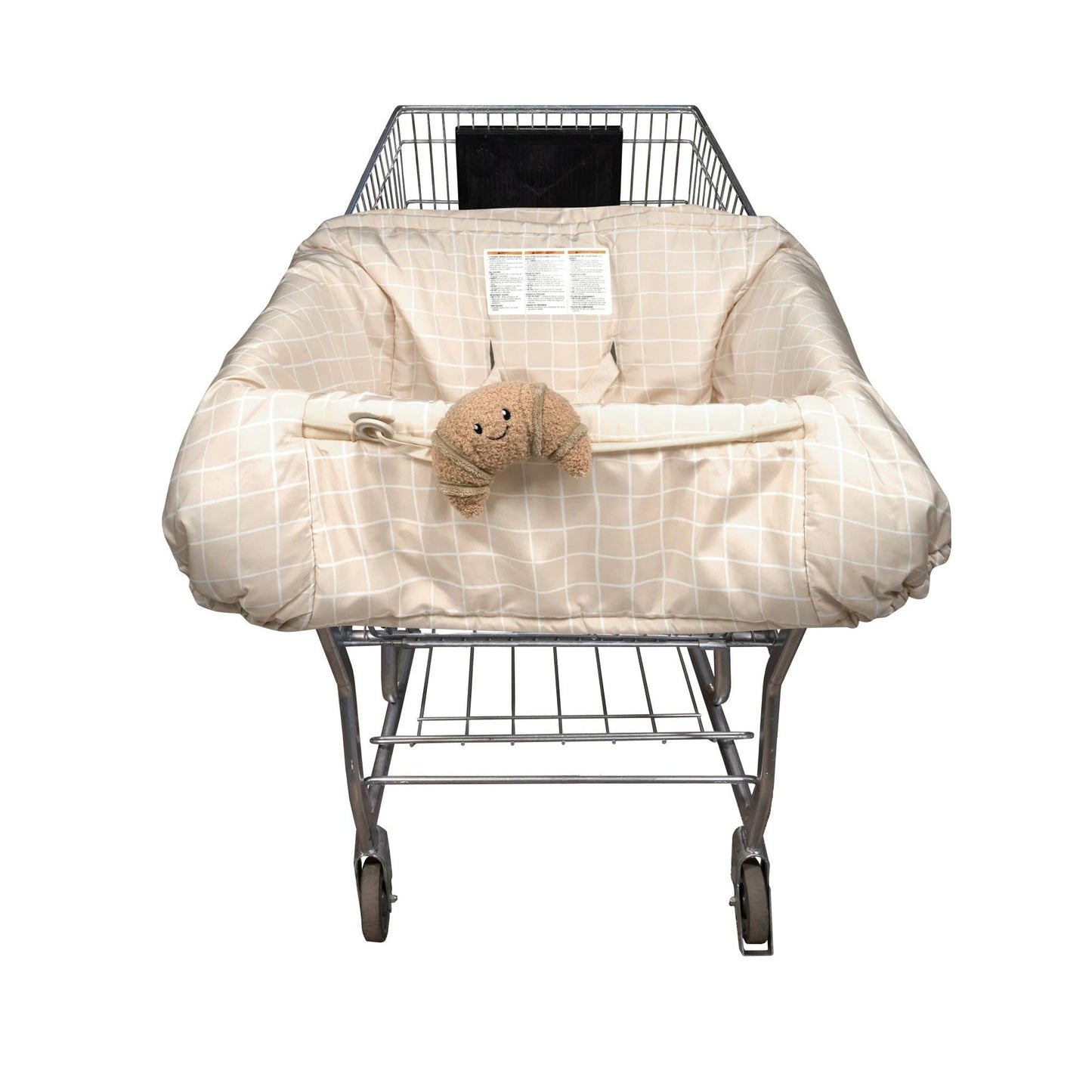 Boppy Shopping Cart Cover & High Chair Cover Croissant