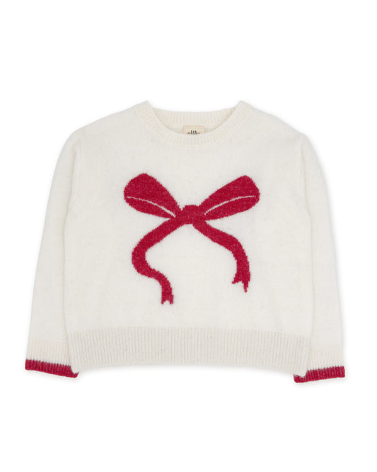 Feather 4 ArrowFeather 4 Arrow Camille Bow SweaterBabysupermarket
