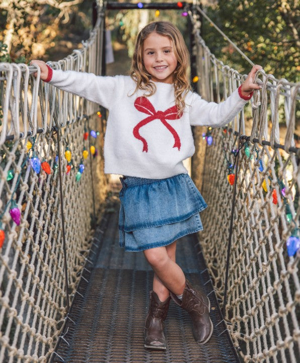 Feather 4 Arrow Camille Bow Sweater