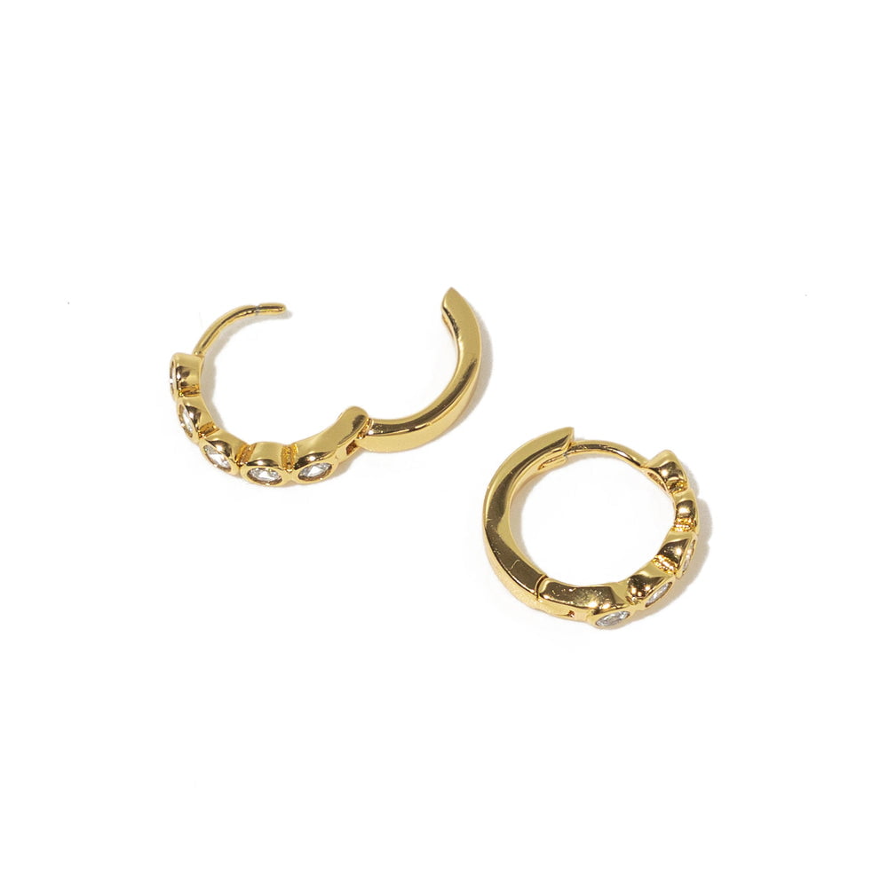 Brenda Grands JewelryBrenda Grands 18K Gold Diamond HuggiesBabysupermarket