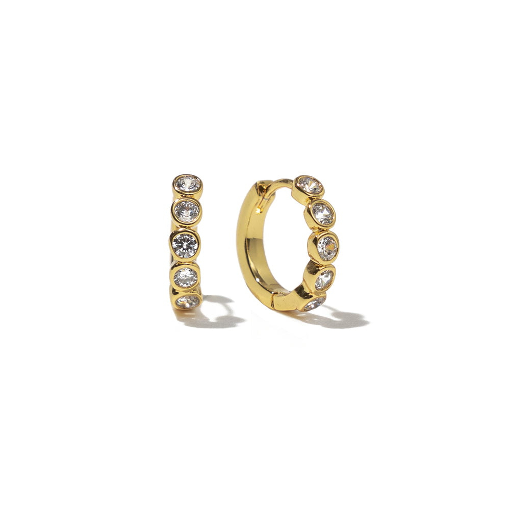 Brenda Grands JewelryBrenda Grands 18K Gold Diamond HuggiesBabysupermarket
