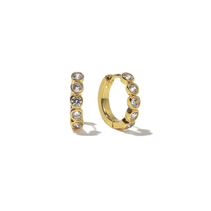 Brenda Grands JewelryBrenda Grands 18K Gold Diamond HuggiesBabysupermarket