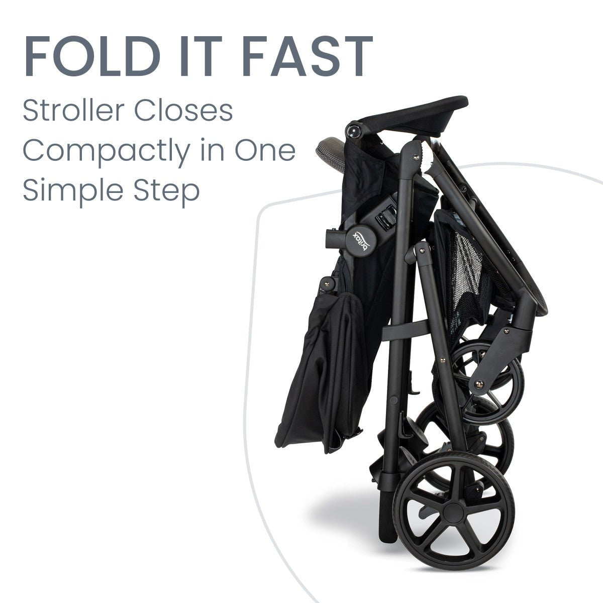 Britax Strollers - Single Graphite Onyx Britax Brook+ Stroller