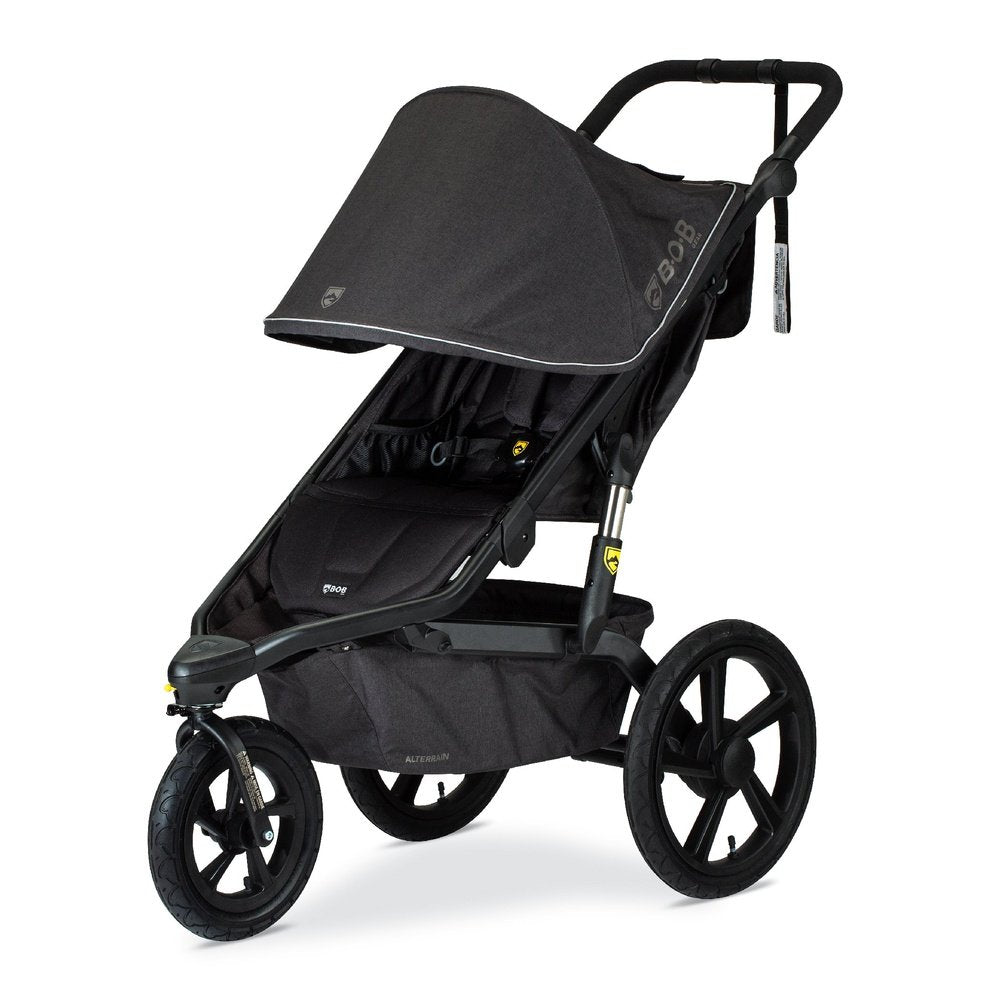 britax marathon stroller BOB Gear Alterrain Jogging Stroller, Melange Black