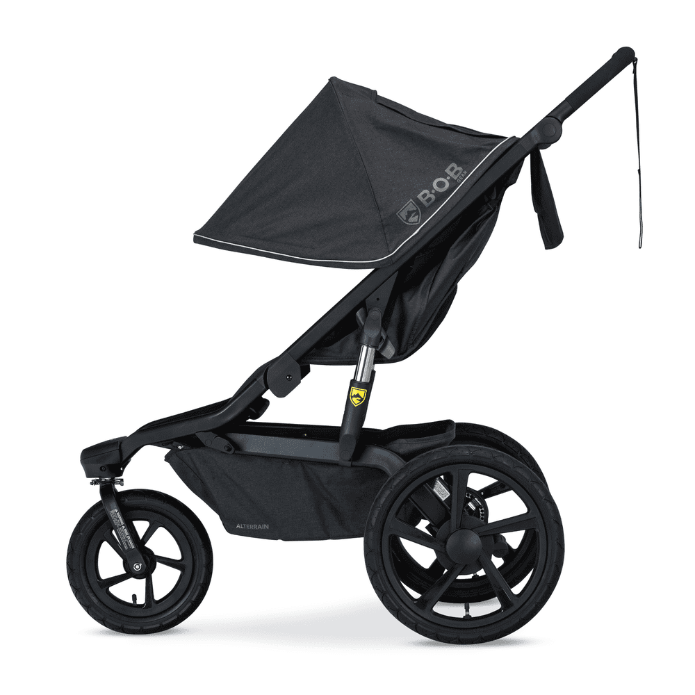 bob jogging stroller age limit BOB Gear Alterrain Jogging Stroller, Melange Black