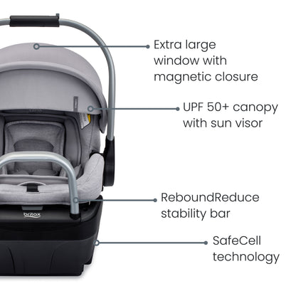 Britax Car Seats - Infant Britax Cypress Infant Car Seat + Alpine Base